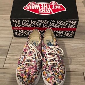 Vans Floral Low-Top Sneakers